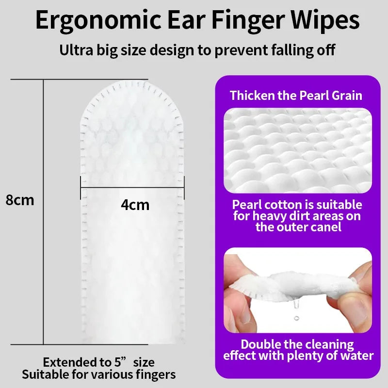Pet Ear Cleaning Wipes - Gentle, Non-Irritating Formula (50 pcs)
For Dogs & Cats | Odor- Free & Easy to Use